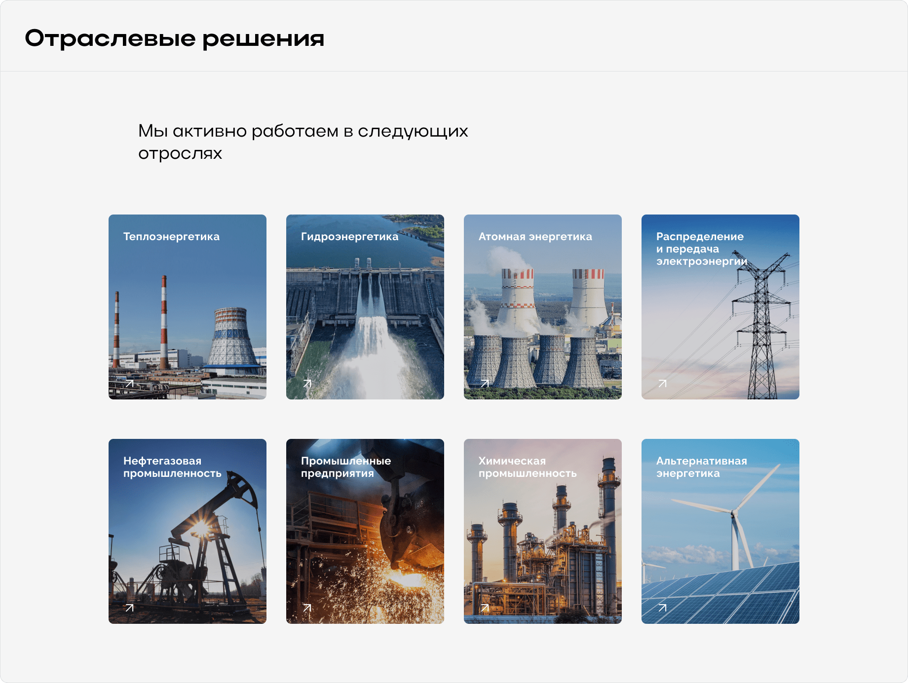 Отраслевые решения